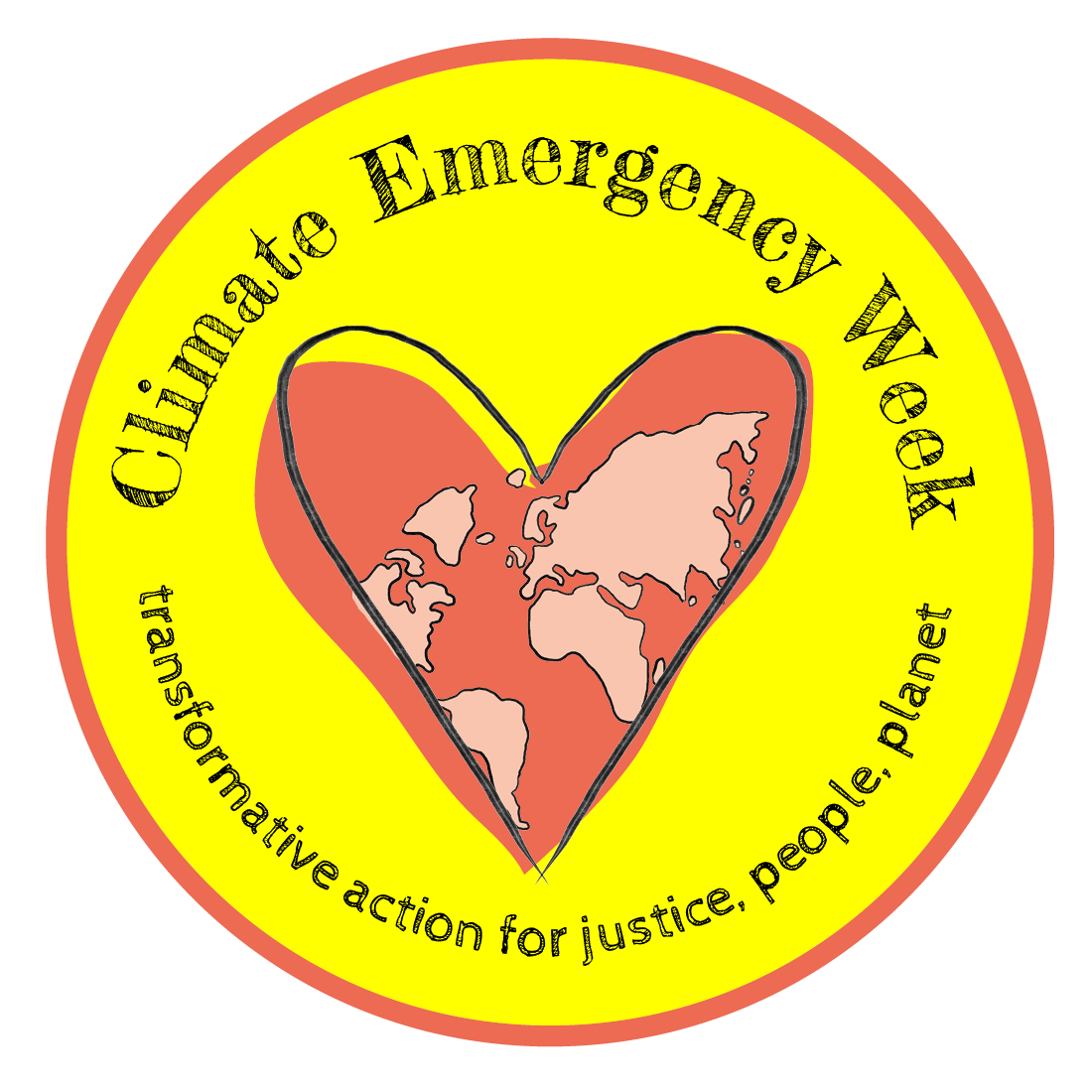 Climate Emergency Week Heart