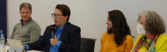 Panelists at teh BC Election Event