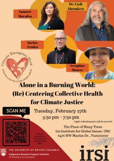 Poster for event