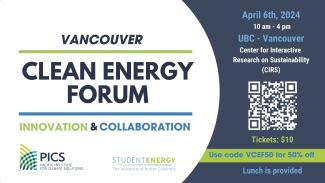 Clean Energy Forum Advert